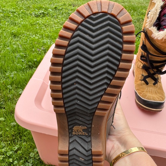 SOREL Tall Waterproof Winter Boots - Picture 2 of 8